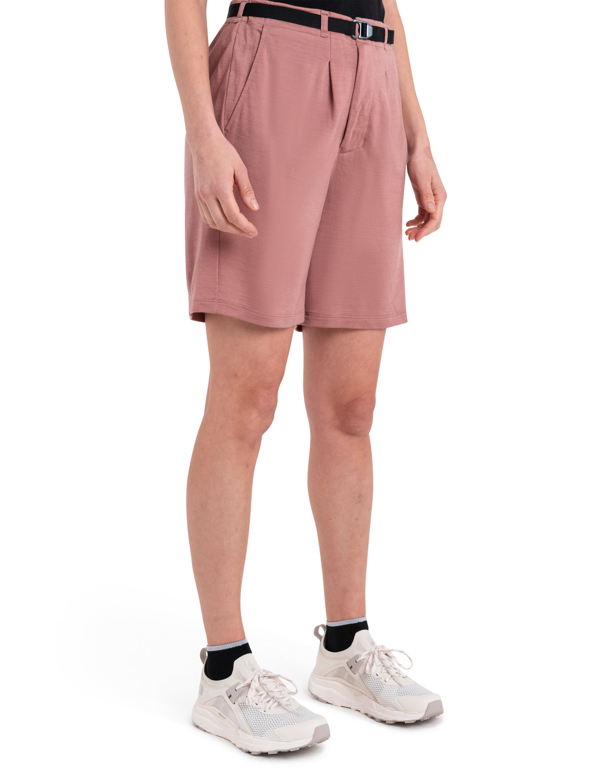 Shorts Merino Blend The North Face x icebreaker para mujer Burlwood - 1