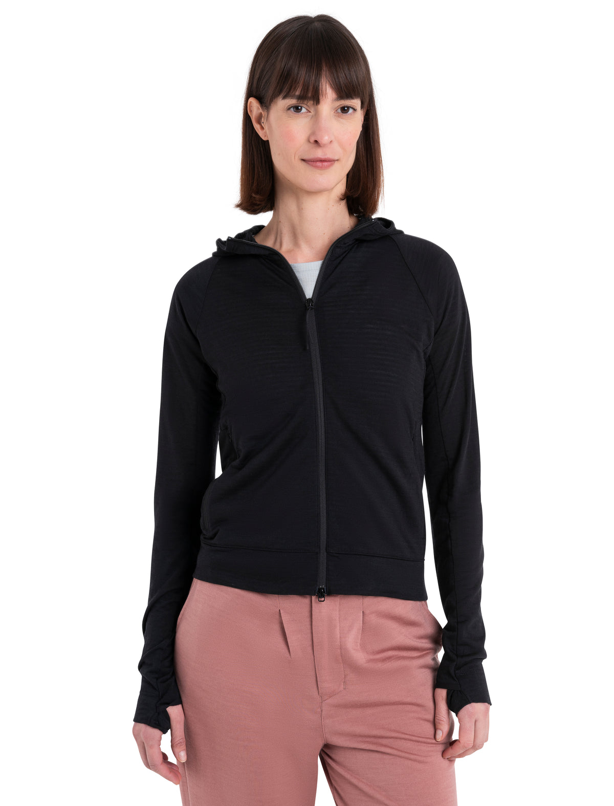 Merino Blend 200 Realfleece™ The North Face x icebreaker Zip-Hoodie Damen  - 1