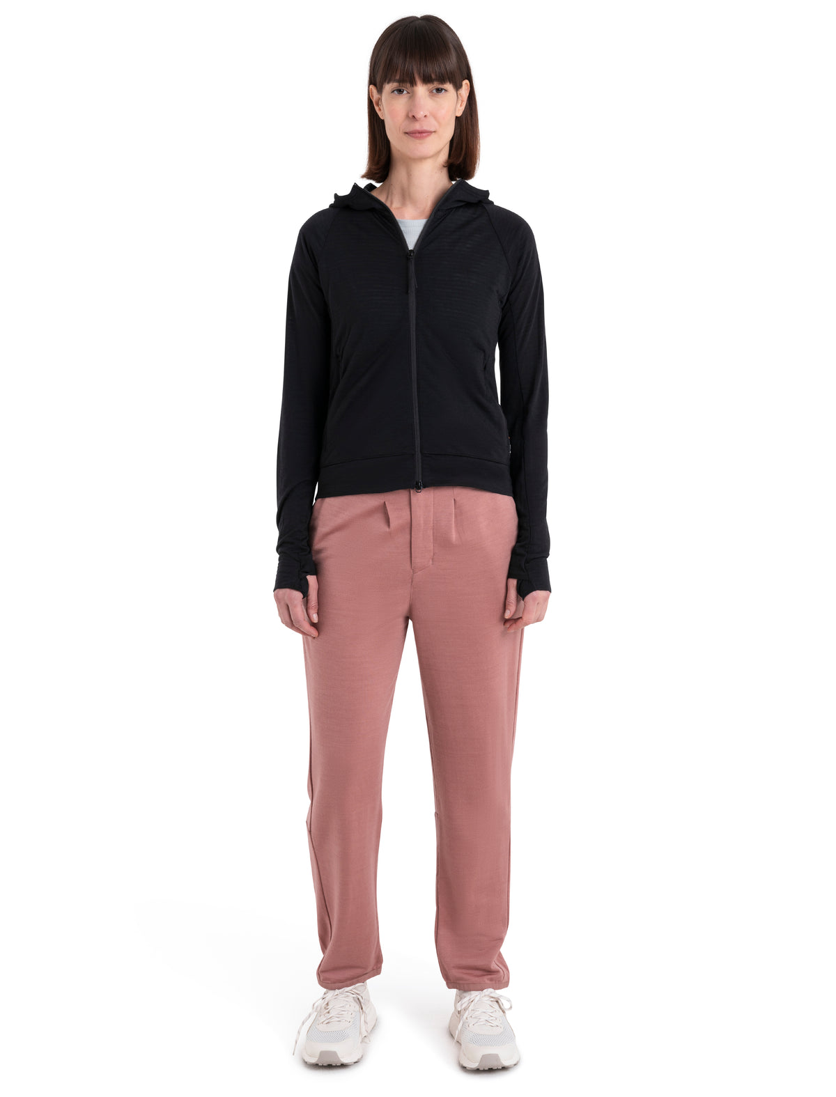 Merino Blend 200 Realfleece™ The North Face x icebreaker Zip-Hoodie Damen  - 3