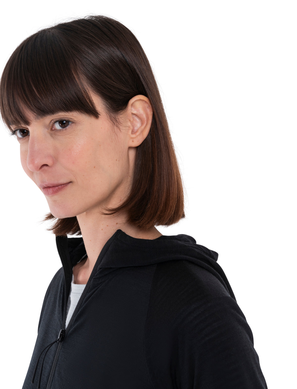 Merino Blend 200 Realfleece™ The North Face x icebreaker Zip-Hoodie Damen  - 7