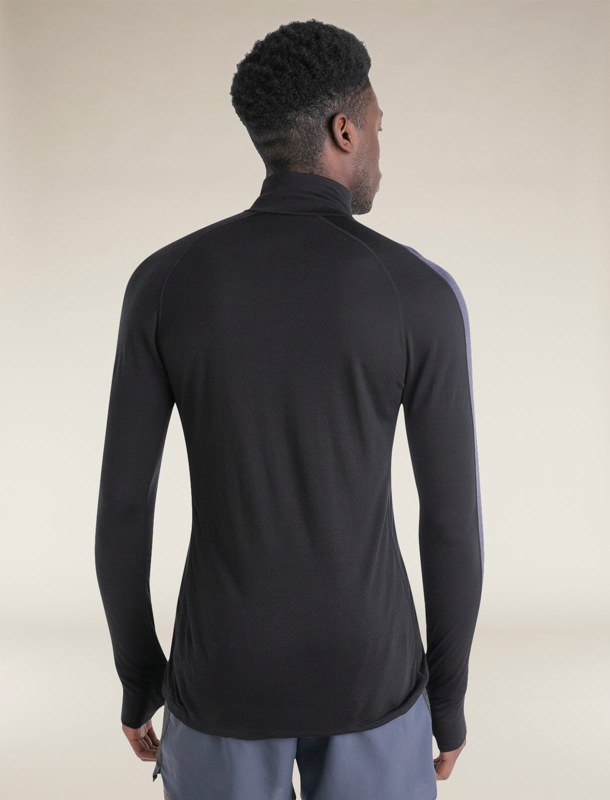 Men's 125 ZoneKnit™ Merino Blend Long Sleeve Half Zip Thermal Top