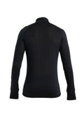 Men's Merino Blend 125 ZoneKnit™ Long Sleeve Half Zip Thermal Top Black/Graphite - 8