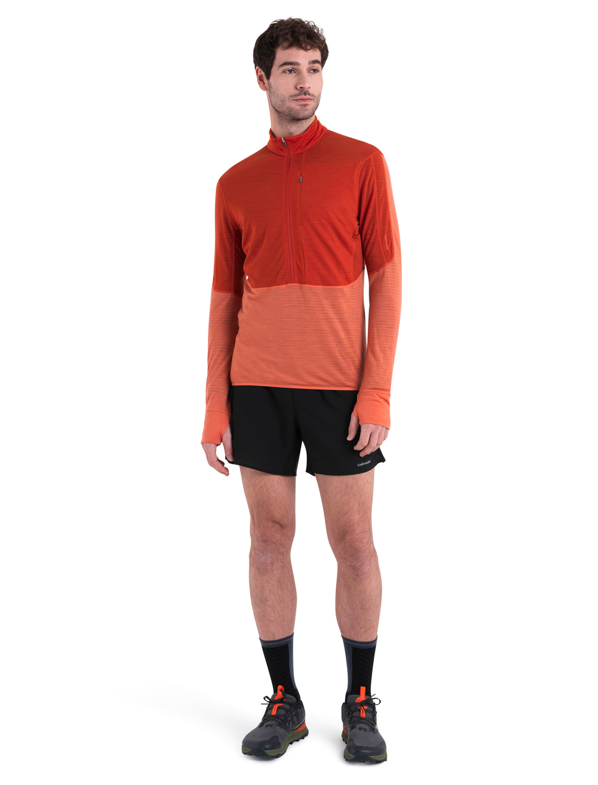 Merino Blend 200 Realfleece™ Descender Half-Zip-Oberteil Herren  - 3