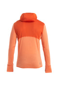 Men's Merino Blend 200 Realfleece™ Descender Long Sleeve Zip Hoodie Molten/Ember - 11