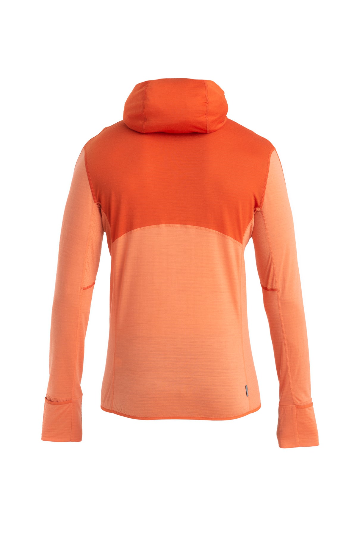Men's Merino Blend 200 Realfleece™ Descender Long Sleeve Zip Hoodie Molten/Ember - 11