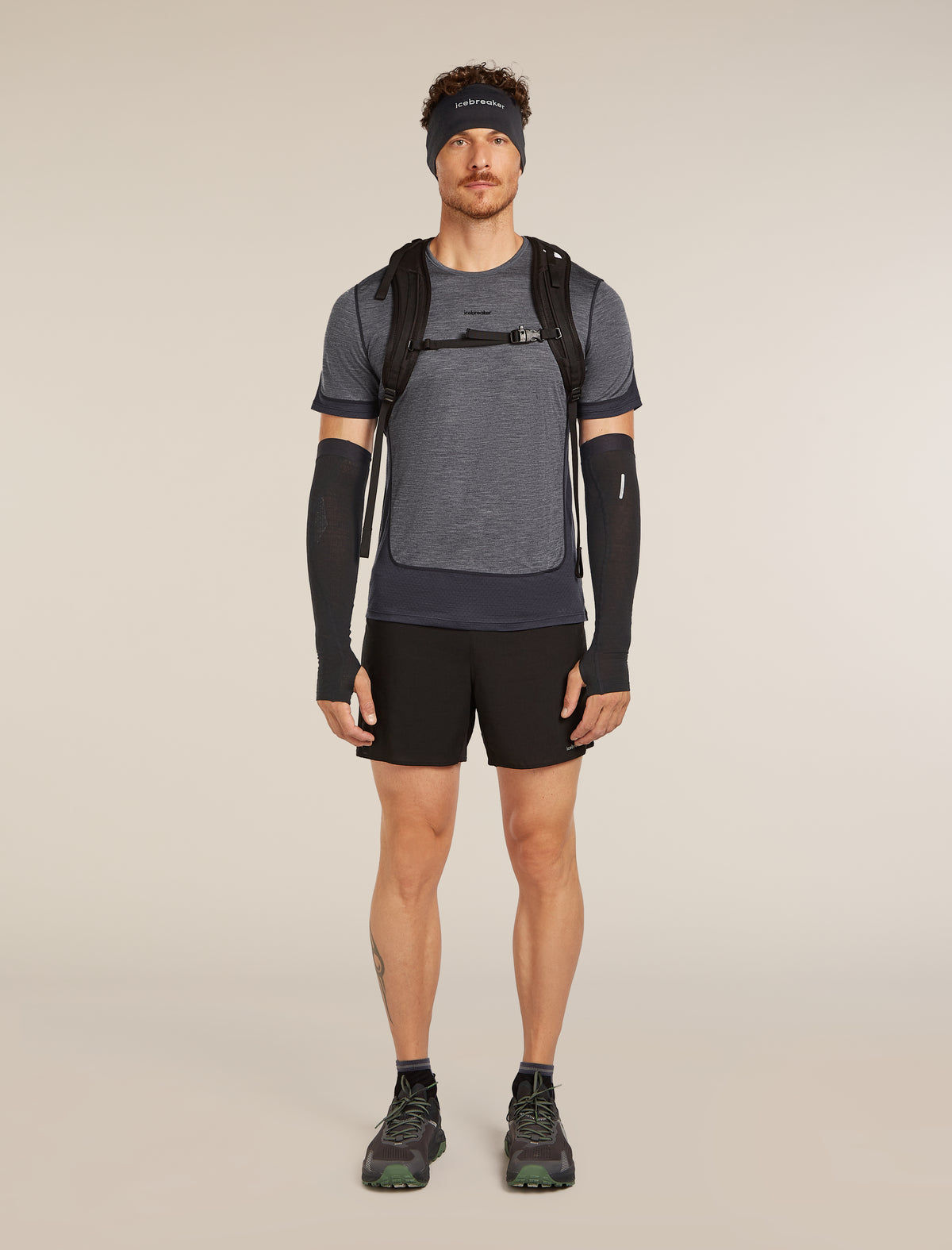 T-Shirt in misto di lana merino 125 ZoneKnit™ Energy Wind Uomo  - 4