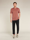 Heren 150 Tech Lite T-shirt met borstzakje en relaxte pasvorm van merinowol  - 3