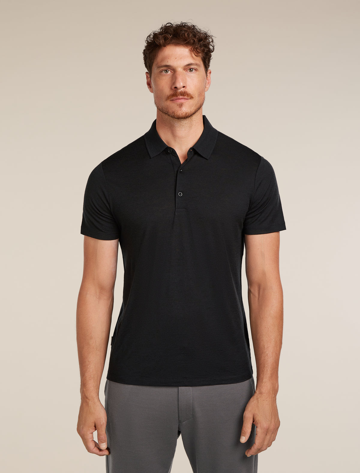 Men's 150 Tech Lite Polo Black - 1