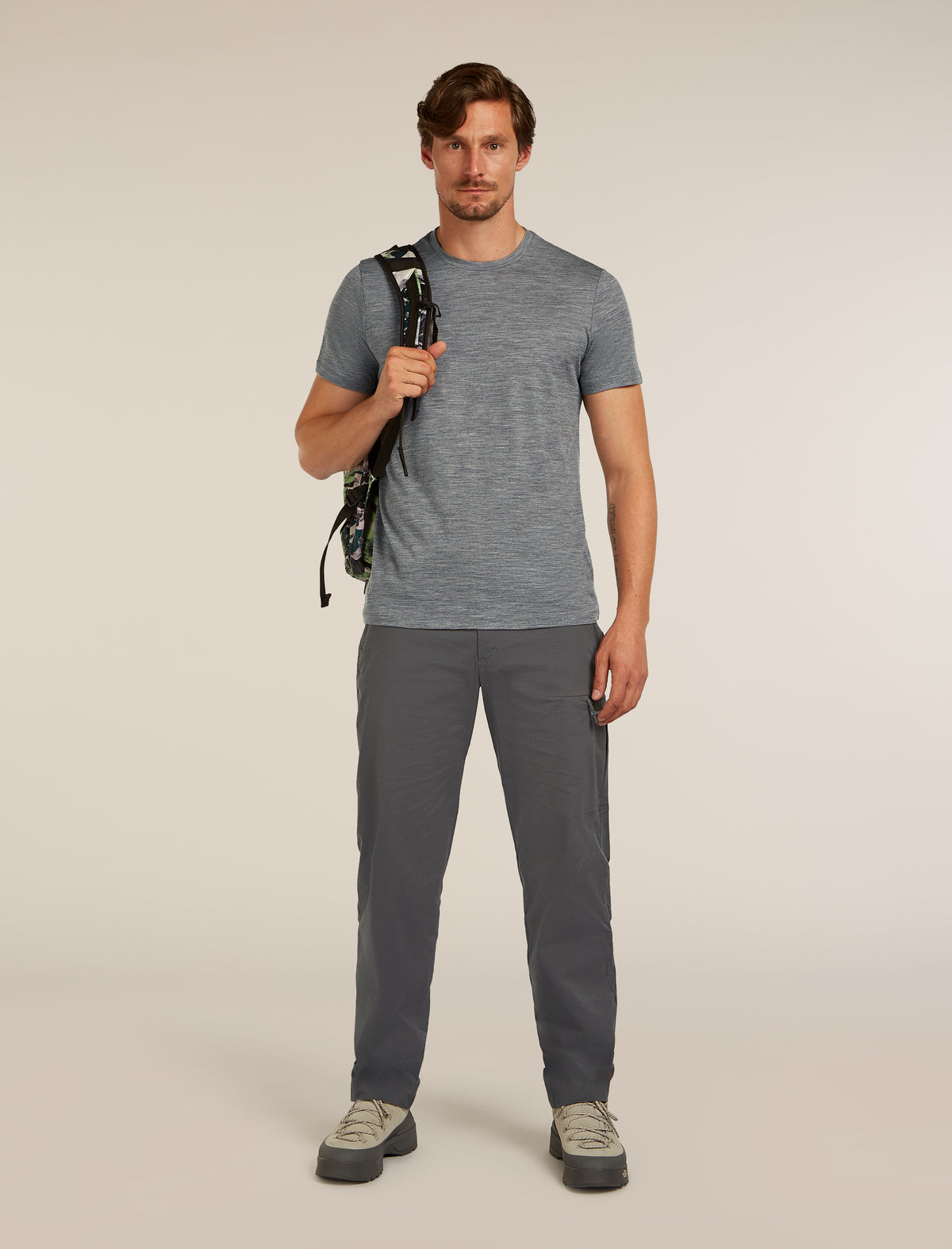Men's 150 Tech Lite T-shirt Gritstone Heather - 4