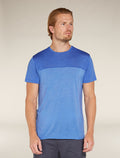 Heren 125 Cool-Lite™ Sphere T-shirt Colour Block van merinowolmix  - 1