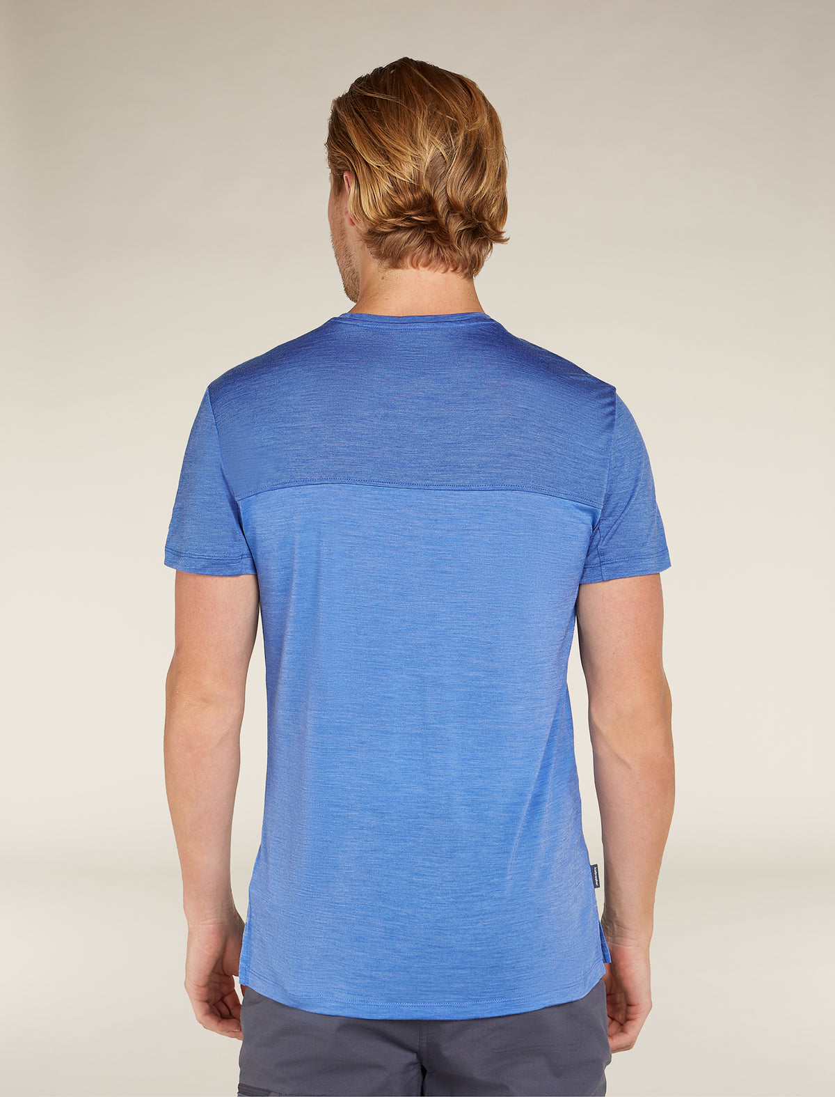 Heren 125 Cool-Lite™ Sphere T-shirt Colour Block van merinowolmix  - 2
