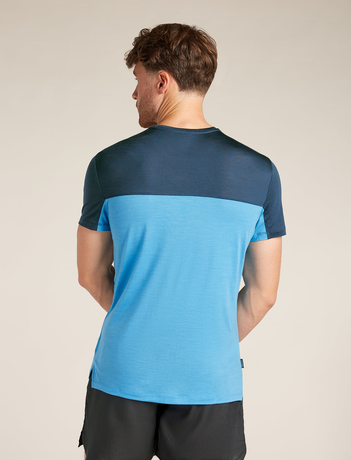Herr 125 Cool-Lite™ Sphere III T-shirt i merinoblandning Colour Block  - 2