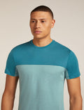 Men's 125 Sphere T-shirt Colour Block Hydro/Topaz - 5