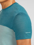 Men's 125 Sphere T-shirt Colour Block Hydro/Topaz - 6