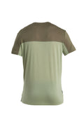 Men's Merino Blend 125 Cool-Lite™ Sphere Short Sleeve T-Shirt Colour Block Lichen/Loden - 8