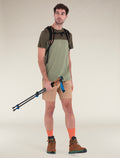 Men's Merino Blend 125 Cool-Lite™ Sphere Short Sleeve T-Shirt Colour Block Lichen/Loden - 5