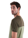 Men's Merino Blend 125 Cool-Lite™ Sphere Short Sleeve T-Shirt Colour Block Lichen/Loden - 6