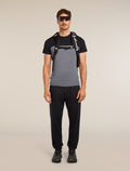 Men's 125 Sphere T-shirt Colour Block Graphite Heather/Black - 4