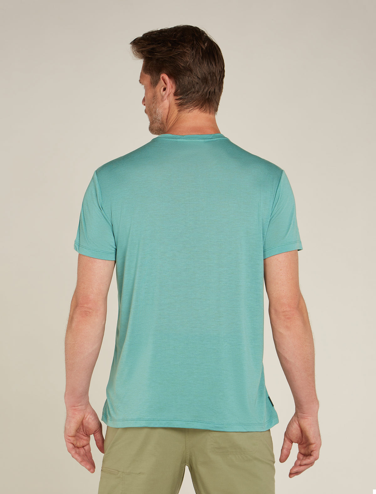T-shirt in misto di lana merino Core Uomo  - 2