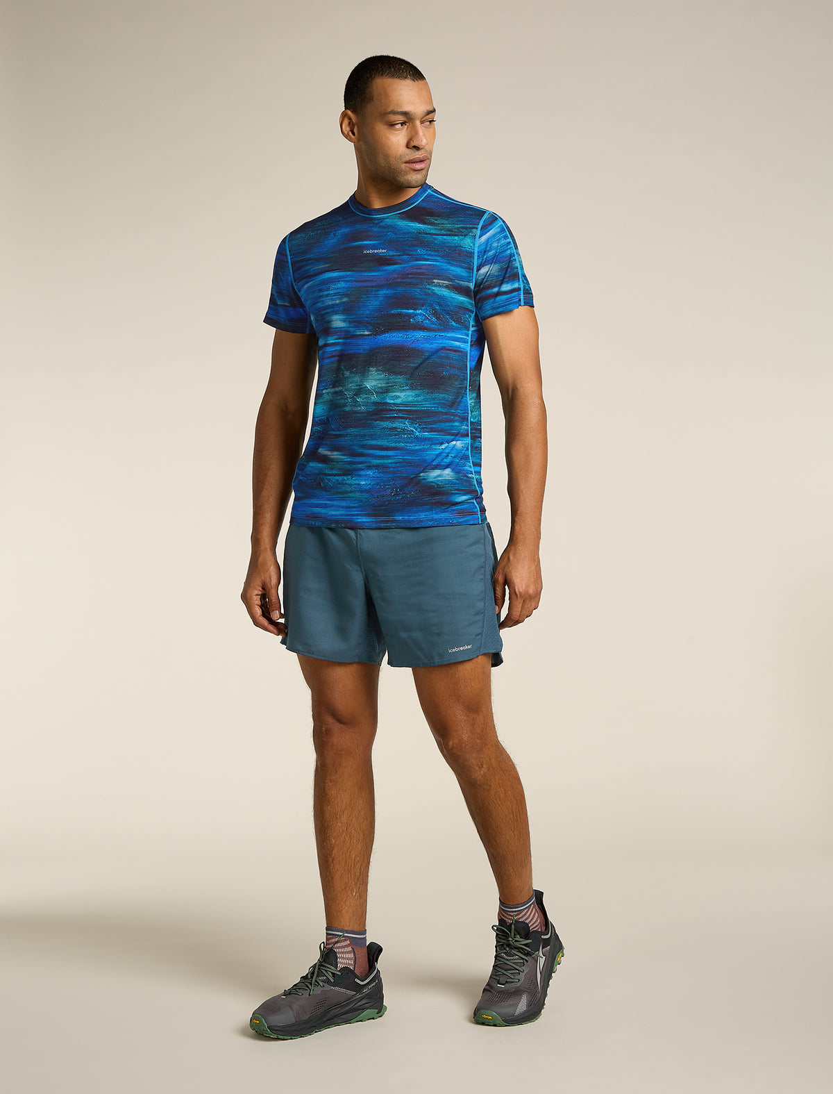 Szorty Speed 6" z mieszanką wełny merino 125 ZoneKnit™ dla mężczyzn  - 3