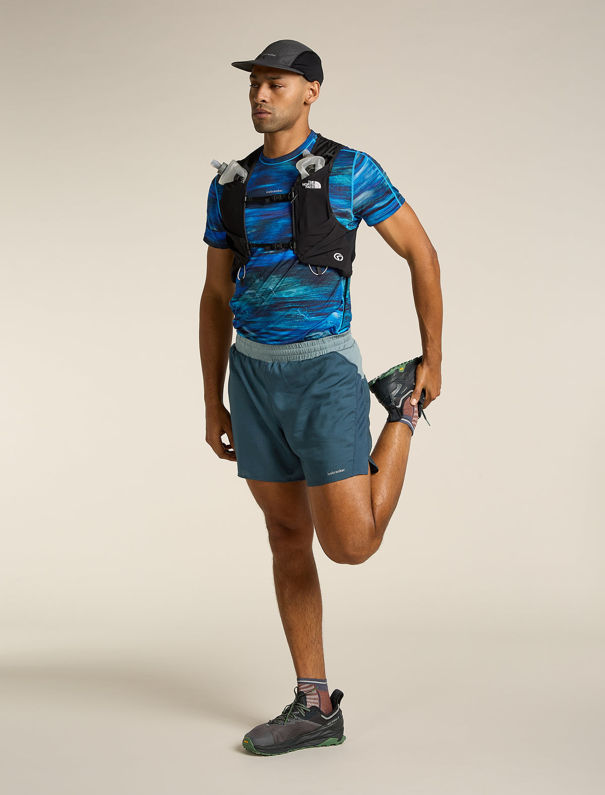 Szorty Speed 6" z mieszanką wełny merino 125 ZoneKnit™ dla mężczyzn  - 4