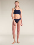 Women's Merino Blend Core Bikini Midnight Navy - 4