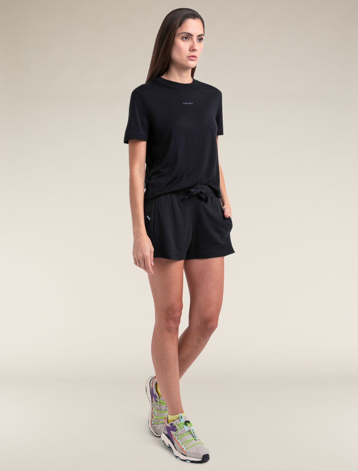 Shorts Crush II en mélange de mérinos Women's  - 6