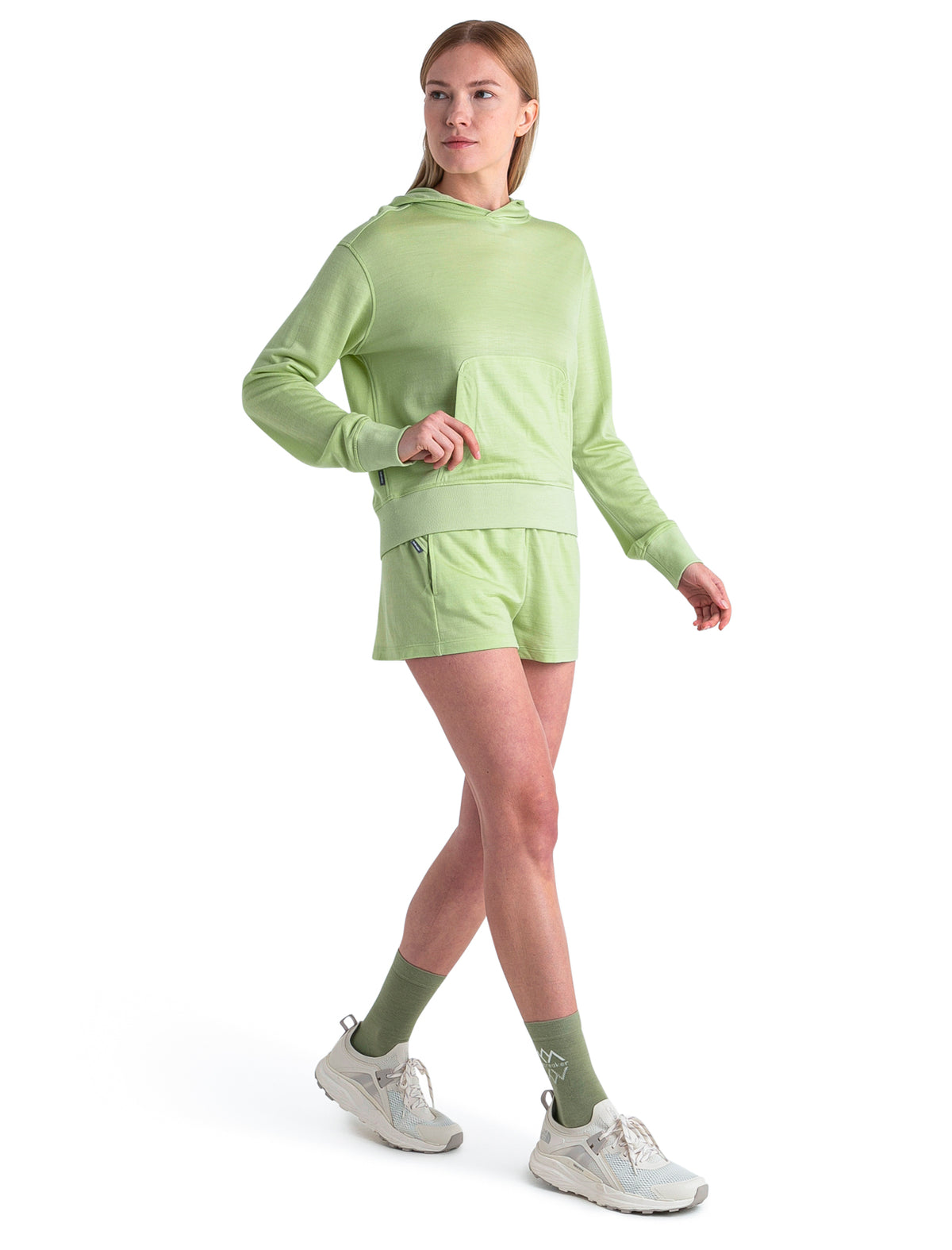 Shorts Merino Blend Crush II para mujer Glazen - 4