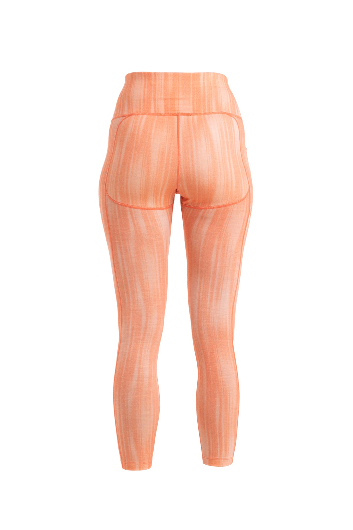 Women's Merino 260 Fastray II 25" High Rise Tights Light Reflections Tang/Glow/Chalk - 6