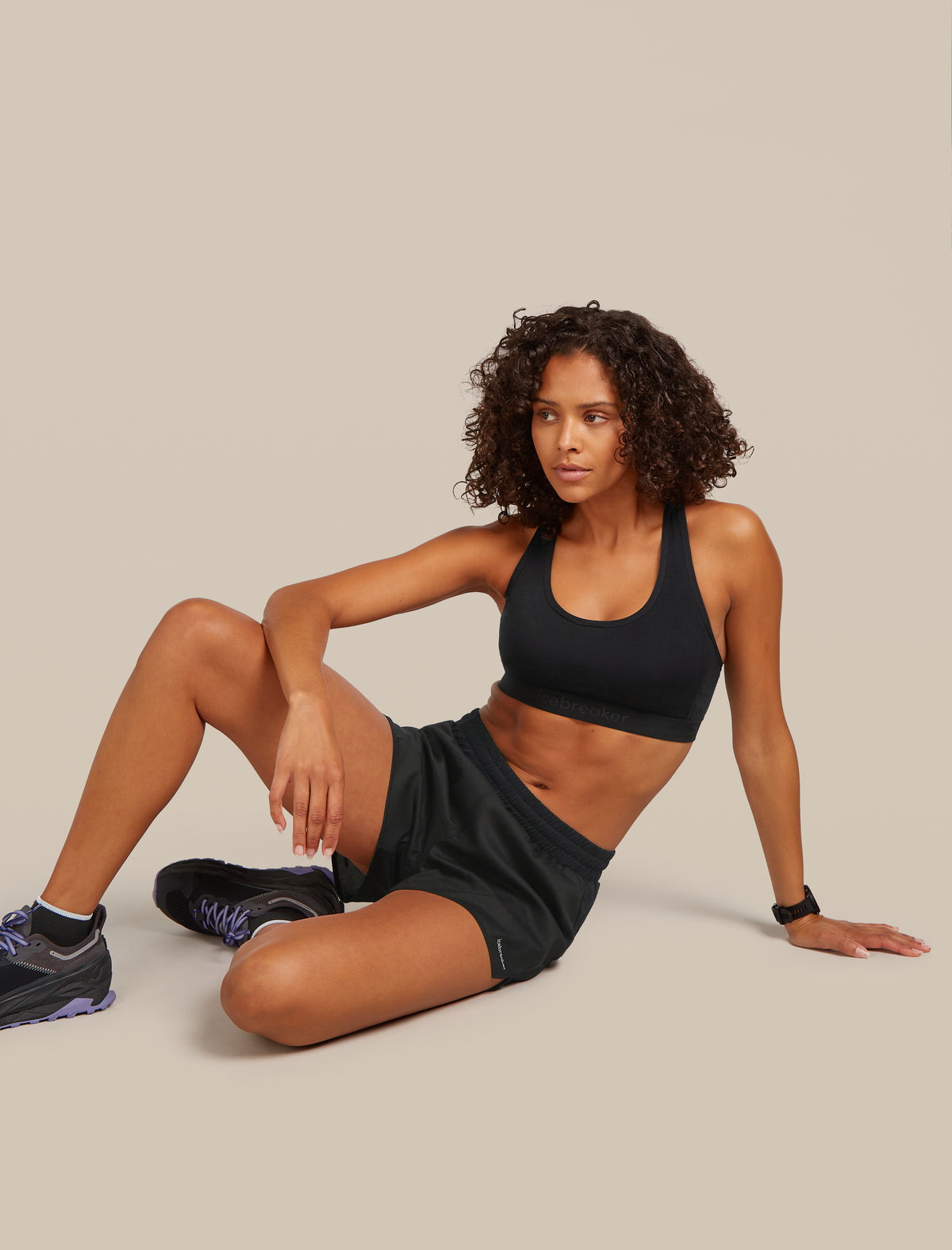 Women's 125 Speed 3" Shorts Black - 4