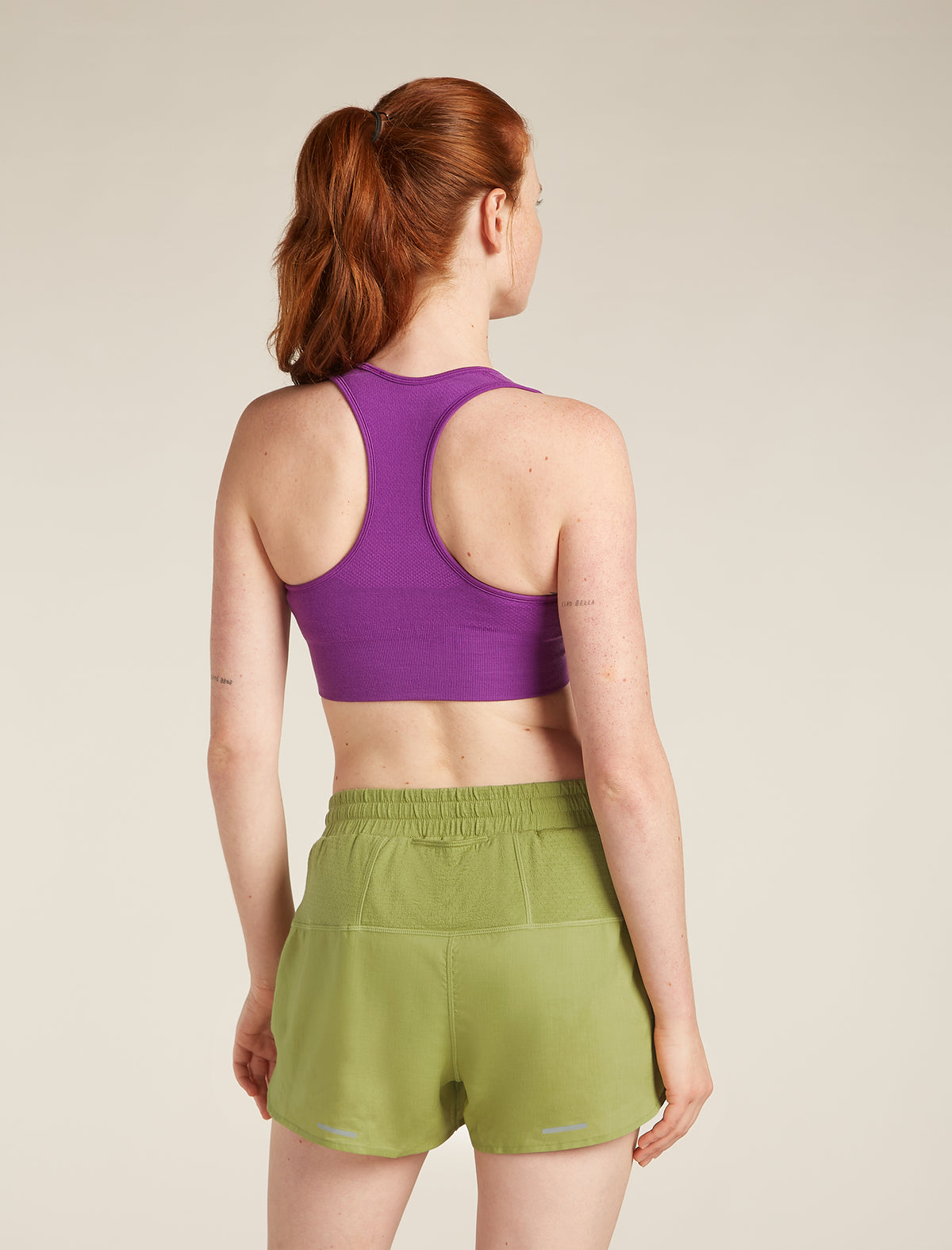 260 ZoneKnit™ Merino Blend Seamless BH Damen  - 2