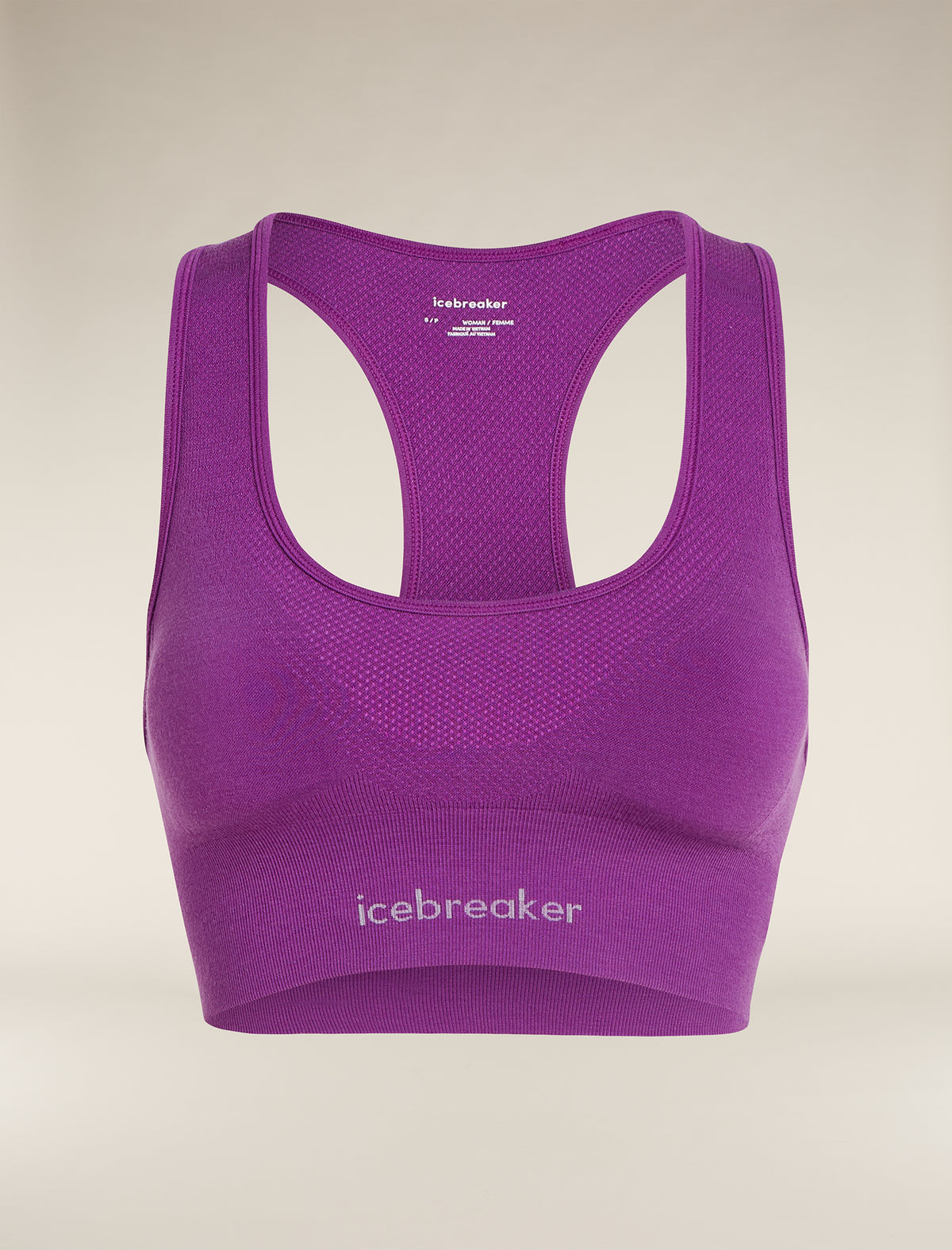 260 ZoneKnit™ Merino Blend Seamless BH Damen  - 8