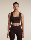icebreaker® 260 ZoneKnit™ Merino Blend Seamless BH Damen Bittersweet Women - 1