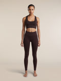 icebreaker® 260 ZoneKnit™ Merino Blend Seamless BH Damen Bittersweet Women - 3