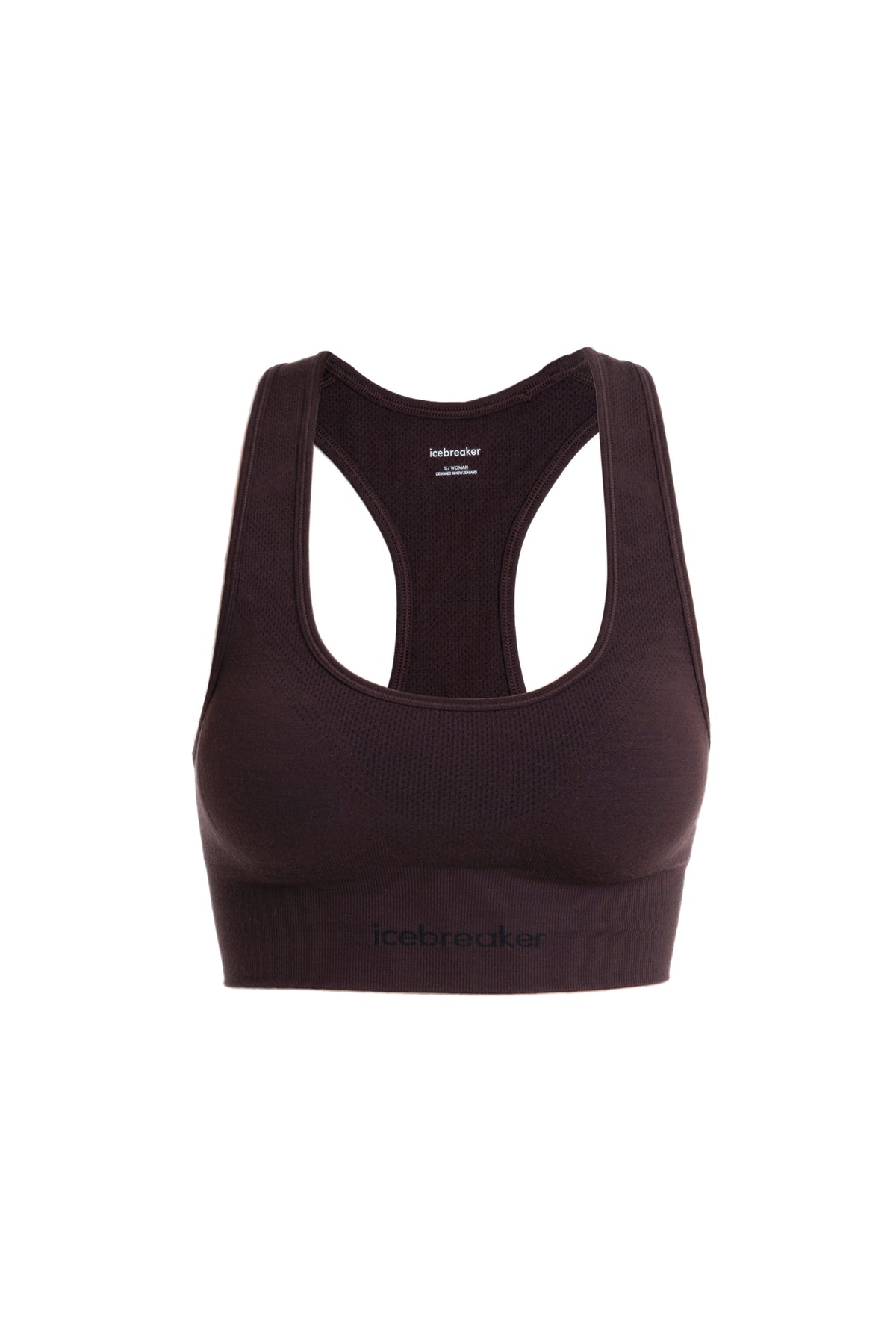 icebreaker® 260 ZoneKnit™ Merino Blend Seamless BH Damen Bittersweet Women - 5