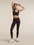 icebreaker® 260 ZoneKnit™ Merino Blend Seamless BH Damen Bittersweet Women - 8