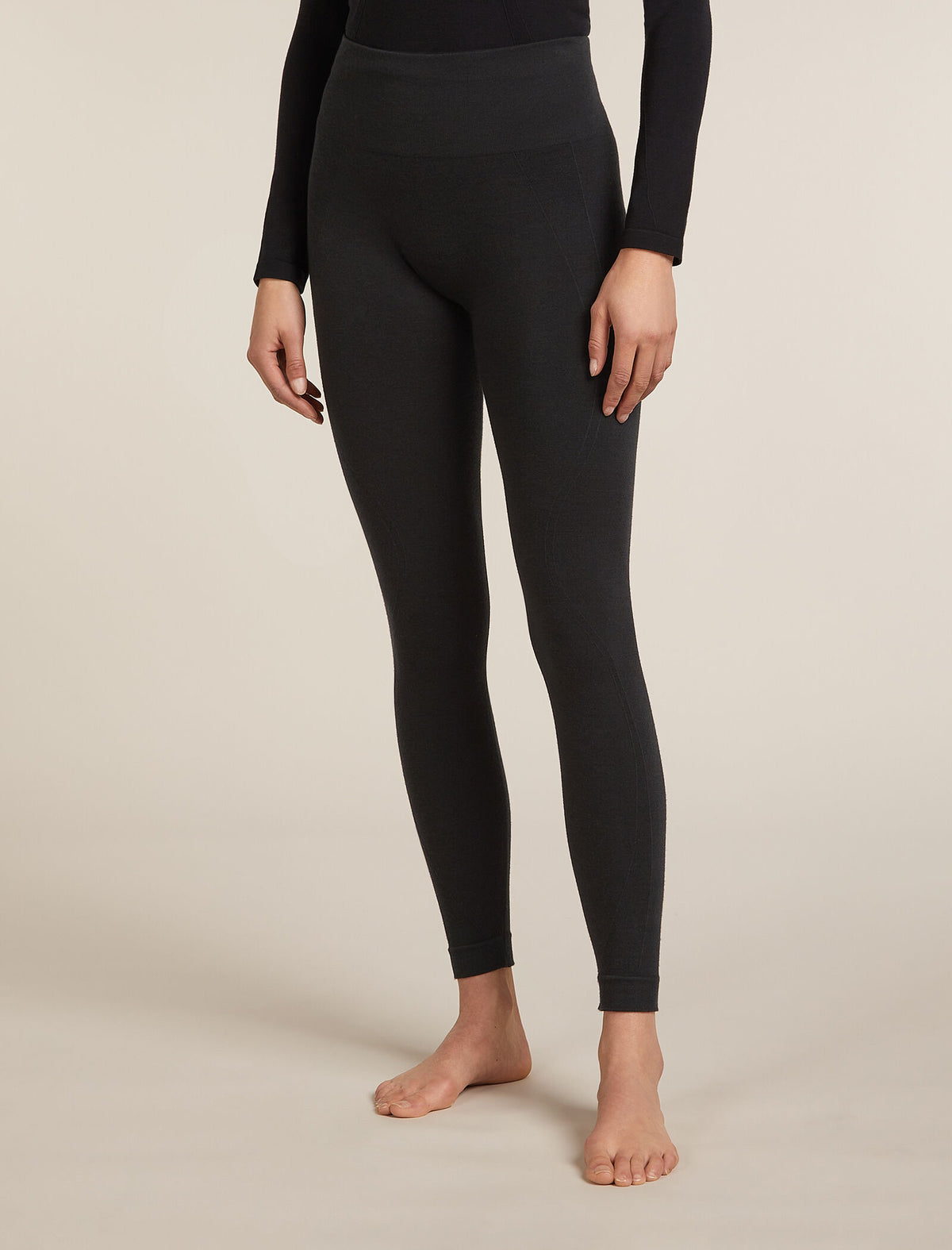 Women's 260 Seamless 25" Tights Black - 1