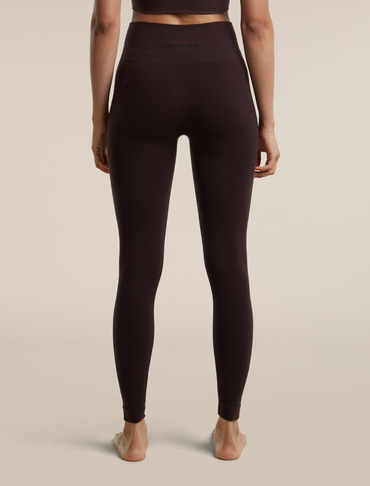 icebreaker® Leggings in misto di lana merino 260 ZoneKnit™ Seamless 25 Donna Bittersweet Women - 2