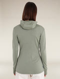 Women's Merino 260 Quantum Long Sleeve Zip Hoodie Lichen - 2