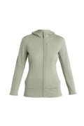 Women's Merino 260 Quantum Long Sleeve Zip Hoodie Lichen - 7