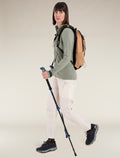Women's Merino 260 Quantum Long Sleeve Zip Hoodie Lichen - 4