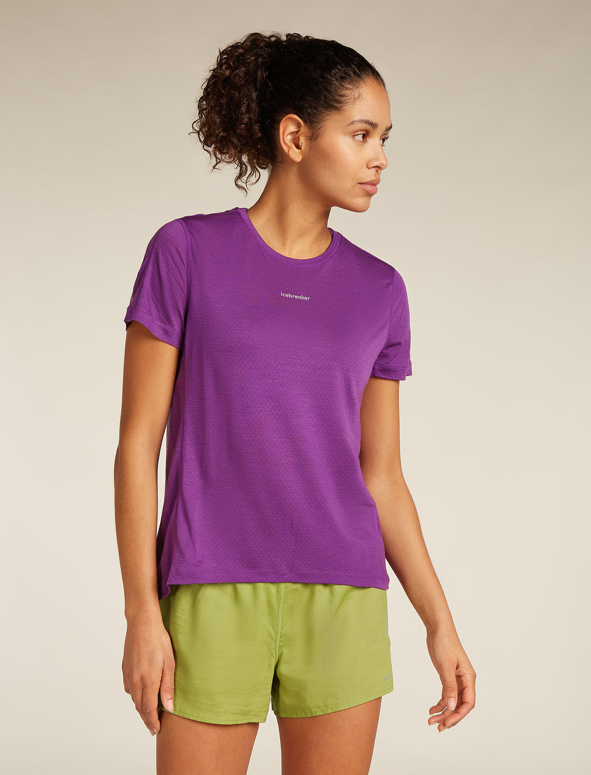 T-shirt in misto di lana merino 125 Cool-Lite™ Speed Donna  - 1