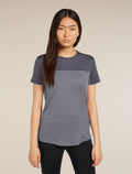 Women's 125 Sphere T-shirt Colour Block Graphite Heather/Graphite - 1