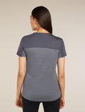Women's 125 Sphere T-shirt Colour Block Graphite Heather/Graphite - 2