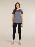 Women's 125 Sphere T-shirt Colour Block Graphite Heather/Graphite - 3