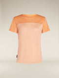 T-shirt in misto di lana merino 125 Cool-Lite™ Sphere Colour Block Donna  - 8