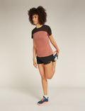 T-shirt in misto di lana merino 125 Cool-Lite™ Sphere Colour Block Donna  - 3