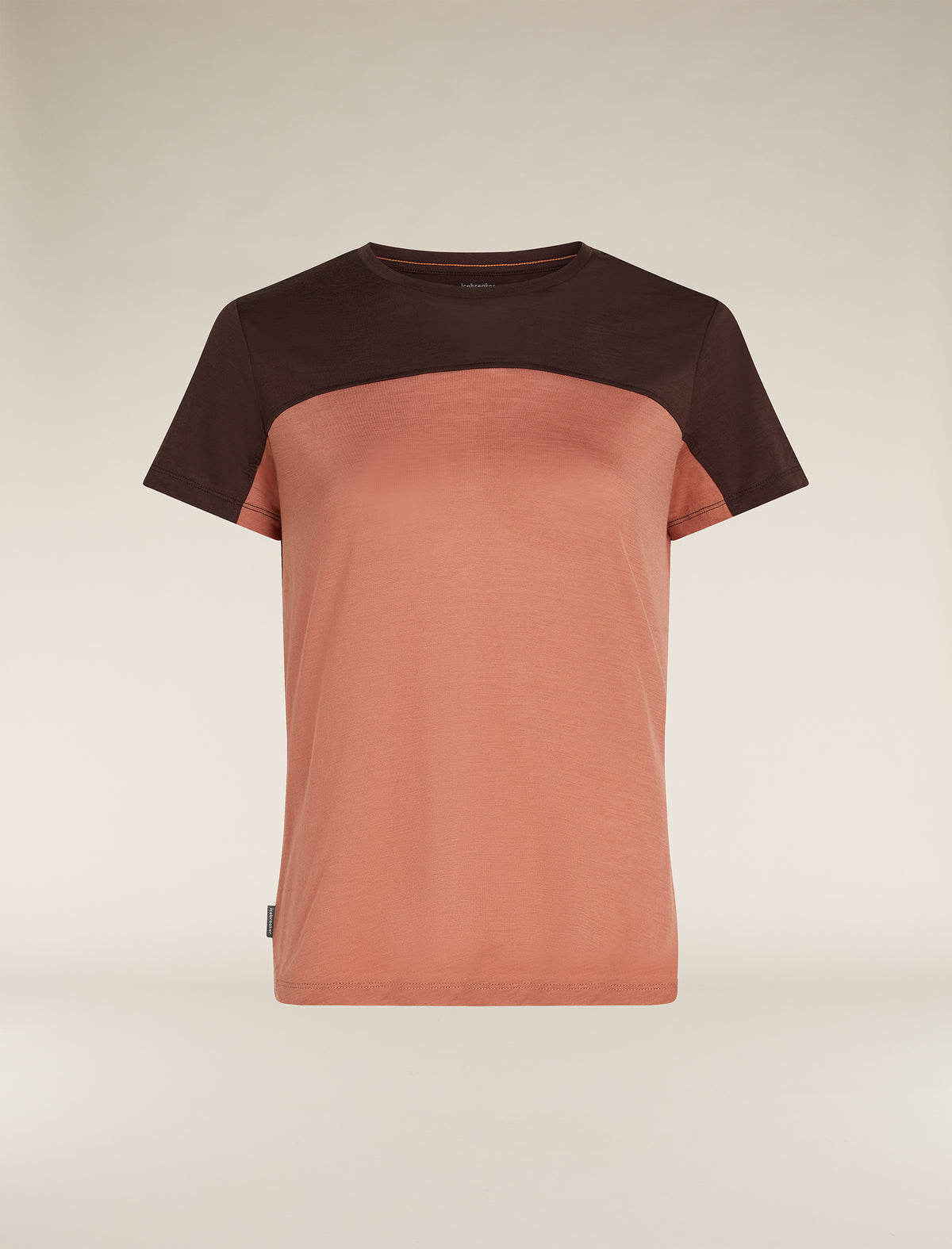 T-shirt in misto di lana merino 125 Cool-Lite™ Sphere Colour Block Donna  - 7
