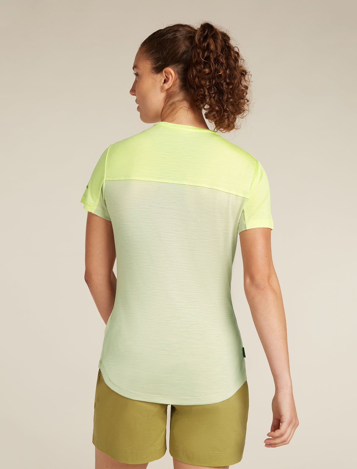 Dam 125 Cool-Lite™ Sphere III T-shirt i merinoblandning Colour Block  - 2