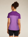 T-shirt in misto di lana merino 125 Cool-Lite™ Sphere Colour Block Donna  - 2